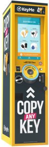 KeyMe Key Kiosk that Reads 'Copy Any Key' on the Front