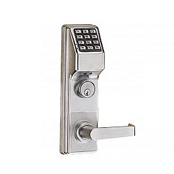 ETDL 26D PUSHBUTTON DIGITAL ACCESS CONTROL FOR EXIT DEVICE SATIN CHROME