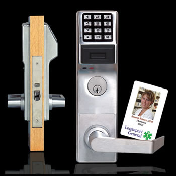 PDL3500CRR 26D PUSHBUTTON DIGITAL ACCESS CONTROL SATIN CHROME