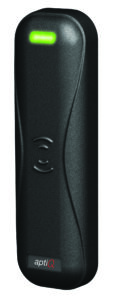 Slim electronic access control device for retrofit applications