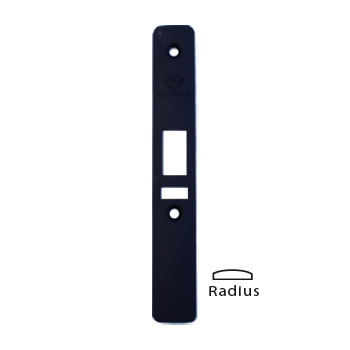 24-0017-1220 RADIUS FACEPLATE DARK BRONZE