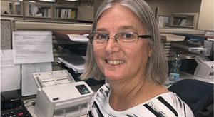 Anderson Lock Veteran Employee Brenda Asta at Work