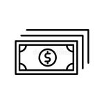 Money Silhouette