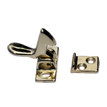 2A3 ELBOW CATCH BRIGHT BRASS