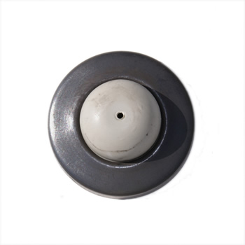 WS407-CVX 10B  WALL DOOR STOP DARK BRONZE
