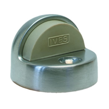 FS438 26D FLOOR DOOR STOP SATIN CHROME