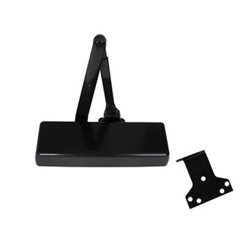 P4041 HOLD OPEN DOOR CLOSER DARK BRONZE