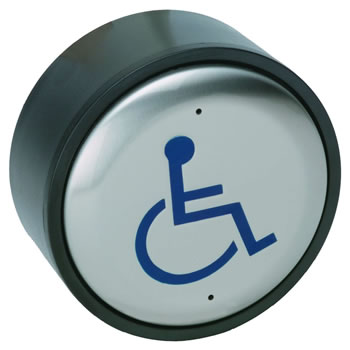 8310-3856WS ROUND PUSH PLATE