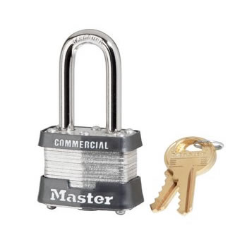 3LFKA LAMINATED STEEL PADLOCK KEYED ALIKE