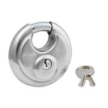 40 DISK SHIELDED PADLOCK