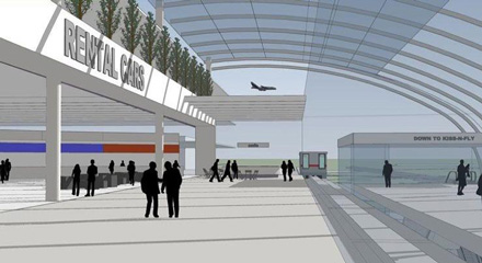 O'hare airport conrac building