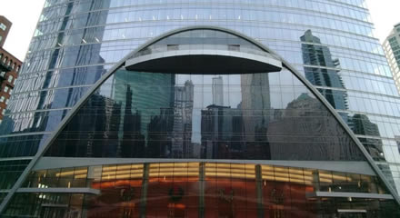 Riverpoint building door instalation