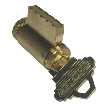 40-100C123 PIECE KEY-IN-KNOB/LEVER CYLINDER DARK BRONZE