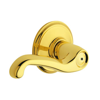 F40N FLA BRIGHT BRASS PRIVACY LOCK