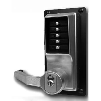 LLP1010-US26D-41 MECHANICAL PUSH BUTTON EXIT DEVICE TRIM
