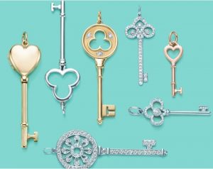tiffany-key-pendant-necklaces Tiffany key pendant necklaces: gold, silver, and diamond-encrusted