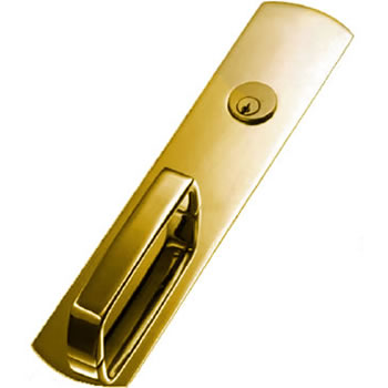 880NL-R RIM NIGHT LATCH TRIM SATIN BRASS