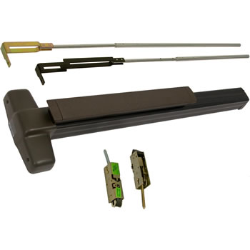 9947EO-F CONCEALED VERTICAL ROD FIRE DEVICE DARK BRONZE