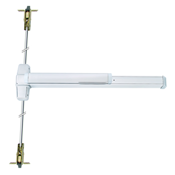 9947EO CONCEALED VERTICAL ROD DEVICE SATIN CHROME