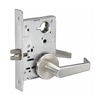 8801FL AUR 626 PASSAGE MORTISE SET